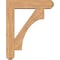 Ekena Millwork Westlake Craftsman Smooth Bracket w/ Offset Brace, Western Red Cedar, 7 1/2"W x 32"D x 40"H BKT0806X32X40WTL04SWR - alternate 4